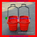 45L Shopping Plastic Trolley Baskets